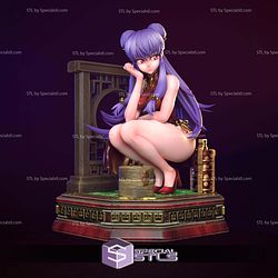 Shampoo Ranma Sitting Pose STL Files