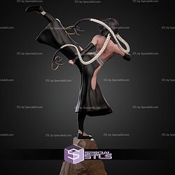 Soifon Bleach Kick Pose STL Files