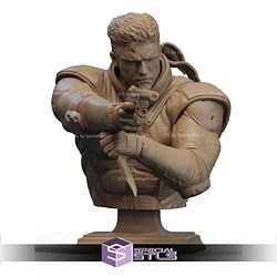 Solid Snake Standalone Bust STL Files