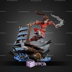 Ty Lee Avatar Shape Of Water 199mm STL Files