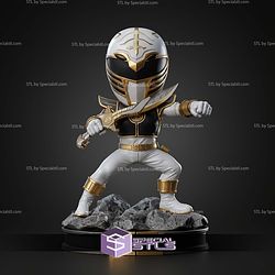 White Ranger Chibi 1 6 STL Files