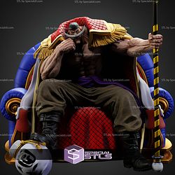 Whitebeard Edward Newgate Resting Throne STL Files