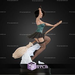 Witch Bombshell Attractive STL Files