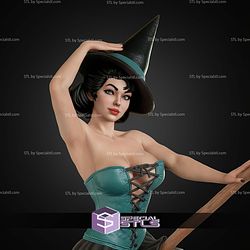 Witch Bombshell Attractive STL Files