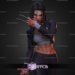 X 23 Laura Kinney Blood 290mm STL Files