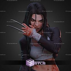 X 23 Laura Kinney Blood 290mm STL Files
