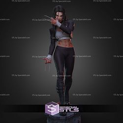 X 23 Laura Kinney Blood 290mm STL Files