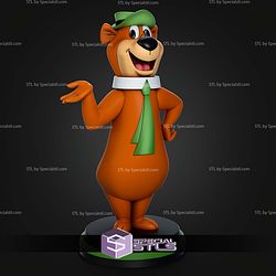 Yogi Bear Cartoon 86mm STL Files