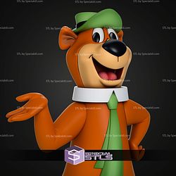 Yogi Bear Cartoon 86mm STL Files