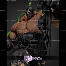 Bane Absolute With Batman 532mm STL Files