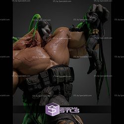 Bane Absolute With Batman 532mm STL Files