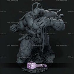 Bane Absolute With Batman 532mm STL Files
