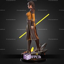 Bastila Shan With Lightsaber STL Files