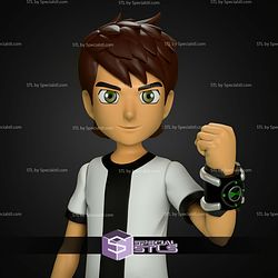 Ben 10 Cartoon 76mm STL Files