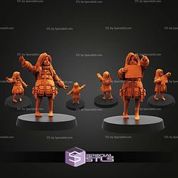 July 2026 Cyberpunk PapSikels Miniatures