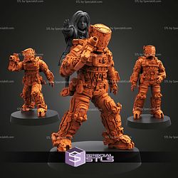 July 2026 Cyberpunk PapSikels Miniatures
