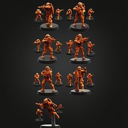 July 2026 Cyberpunk PapSikels Miniatures