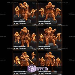 July 2026 Scifi PapSikels Miniatures