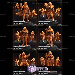 July 2026 Scifi PapSikels Miniatures