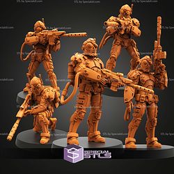 July 2026 Scifi PapSikels Miniatures