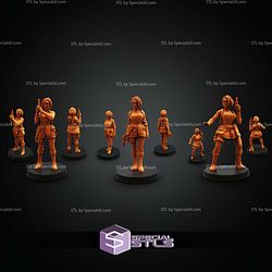 August 2026 Cyberpunk PapSikels Miniatures