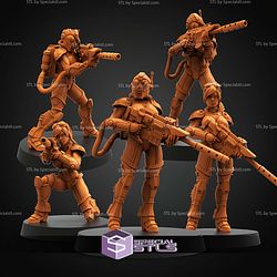 August 2026 Scifi PapSikels Miniatures