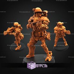 August 2026 Scifi PapSikels Miniatures