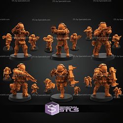 August 2026 Scifi PapSikels Miniatures