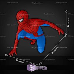 Spiderman Big Size Fit 256mm Build Plate STL Files