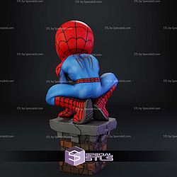 Spiderman Crawl Pose Chibi STL Files