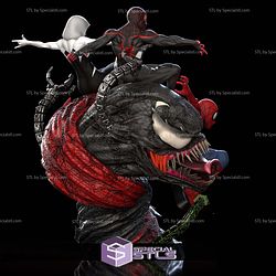 Spiderverse Diorama New 1 6 STL Files