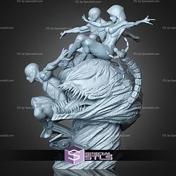 Spiderverse Diorama New 1 6 STL Files