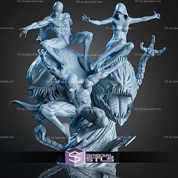 Spiderverse Diorama New 1 6 STL Files