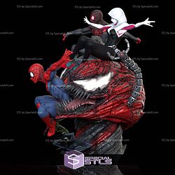 Spiderverse Diorama New 1 6 STL Files
