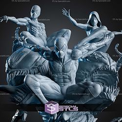 Spiderverse Diorama New 1 6 STL Files