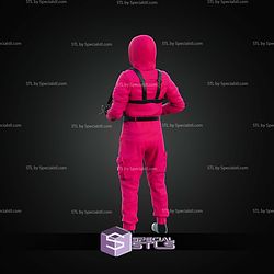 Squid Game Pink Soldier STL Files
