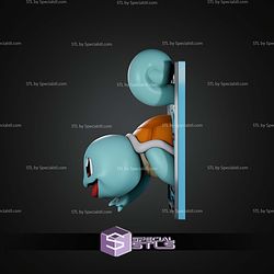 Squirtle Card 256mm Buld Plate STL Files