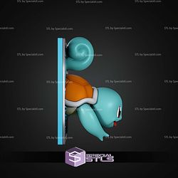 Squirtle Card 256mm Buld Plate STL Files