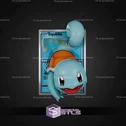 Squirtle Card 256mm Buld Plate STL Files
