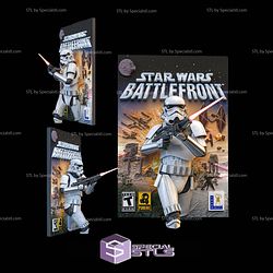 Starwars Battlefront Poster 256mm Build Plate STL Files