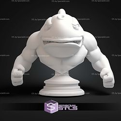 Street Shark MobyLick Bust STL Files
