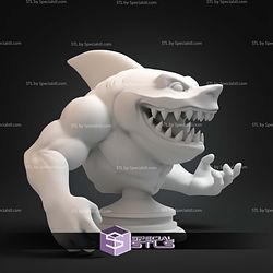 Street Shark Ribster Bust STL Files