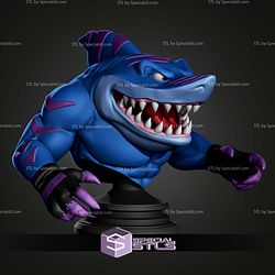 Street Shark Streex Bust STL Files