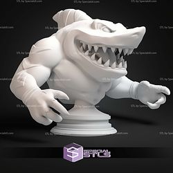 Street Shark Streex Bust STL Files
