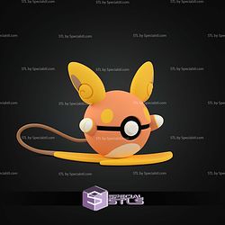Super Basic Pokemon Alolan Raichu Pokeball