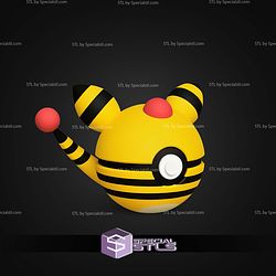 Super Basic Pokemon Ampharos Pokeball