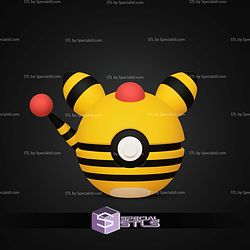 Super Basic Pokemon Ampharos Pokeball