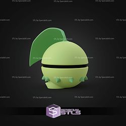 Super Basic Pokemon Chikorita Pokeball
