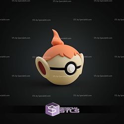 Super Basic Pokemon Chimchar Pokeball