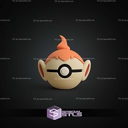 Super Basic Pokemon Chimchar Pokeball